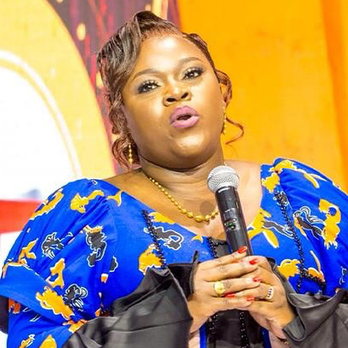 Minister Judith Kapinga at the event